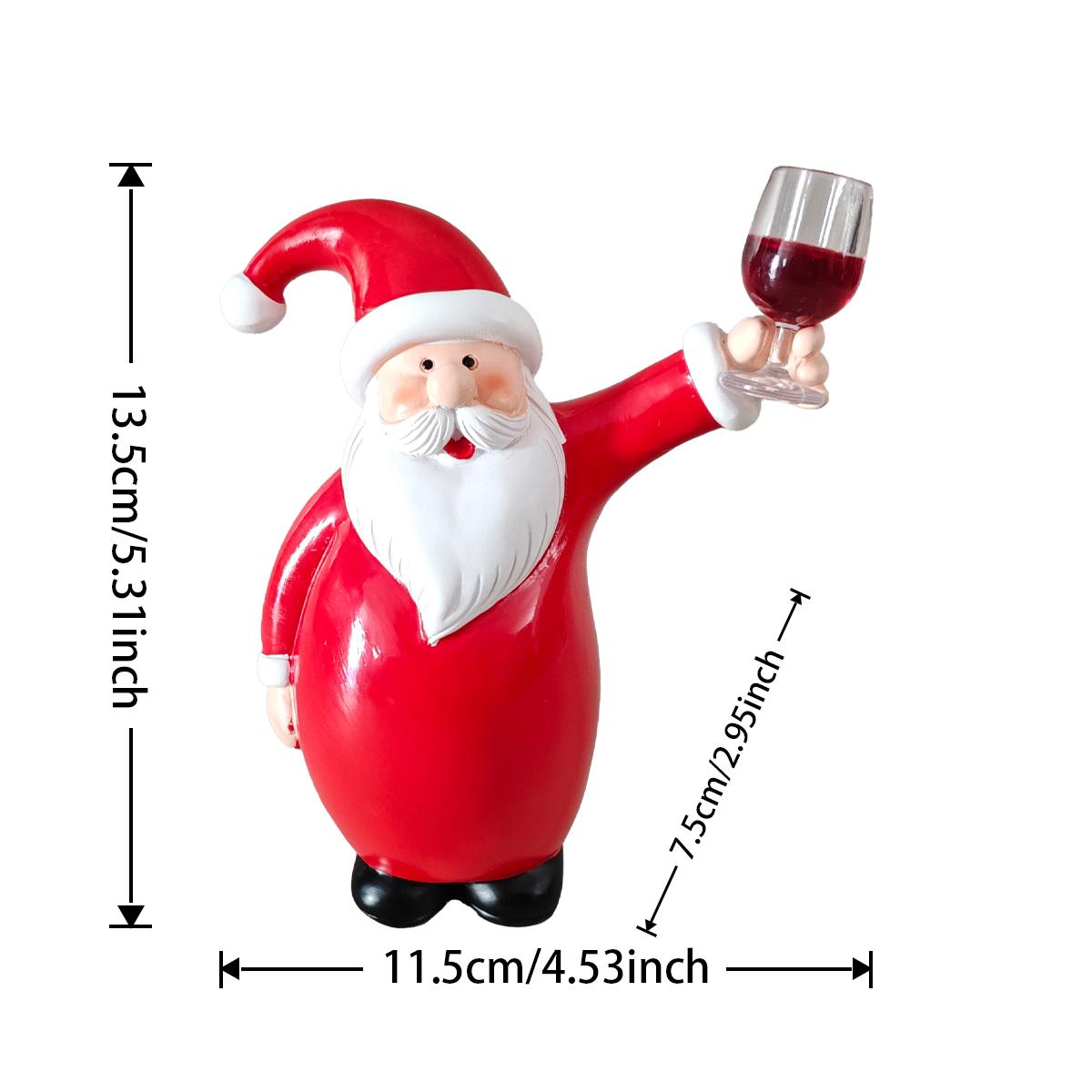 

Creative Santa Claus Toast Ornament, Home Wine Cabinet Decoration, Christmas Gift