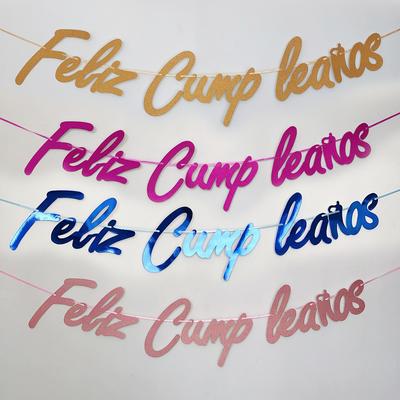 Happy Birthday In Spanish Feliz Cumpleanos Glossy Latte Tassel