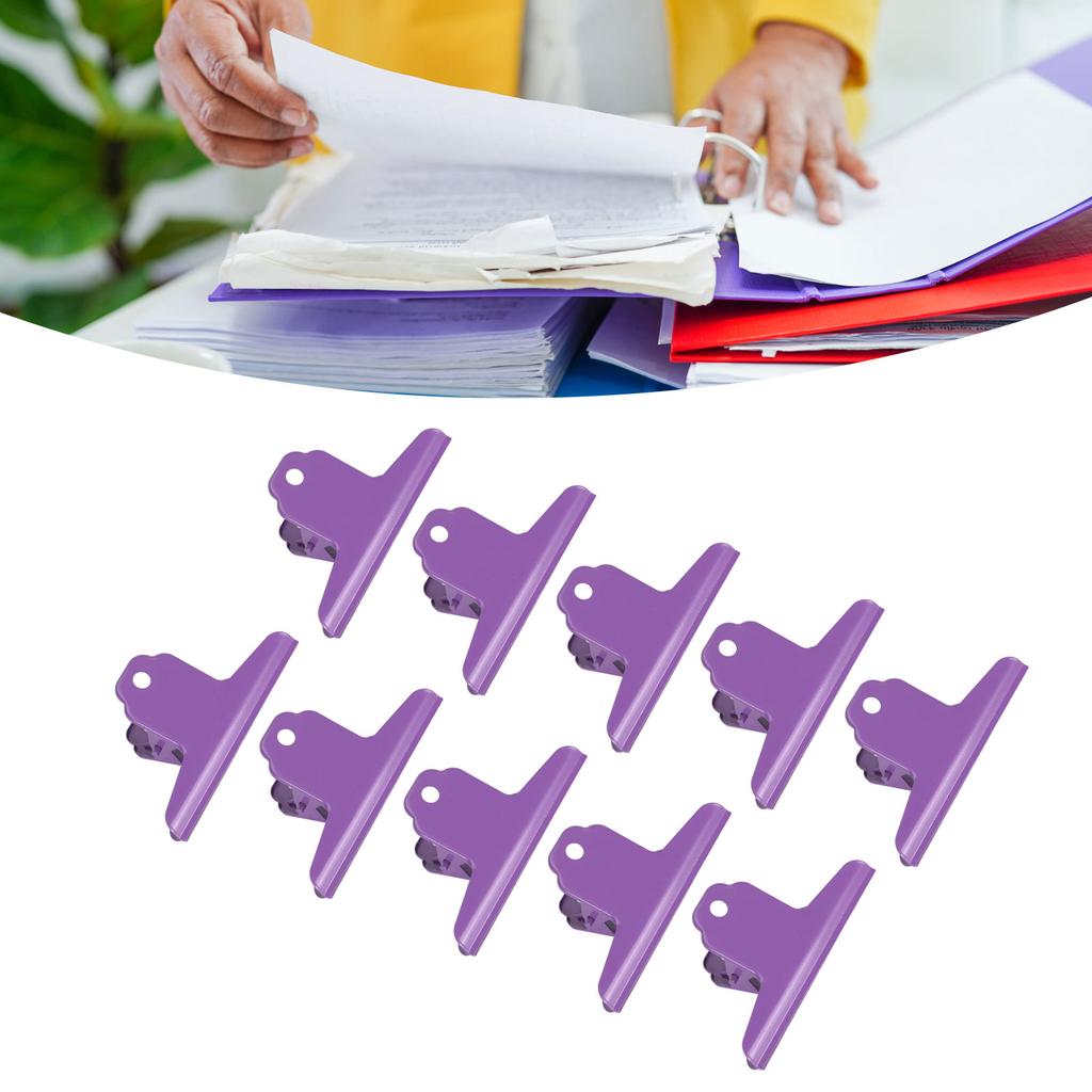 10 Stück Metallklammern Mehrzweck Galvanisiert Rostfrei Große Büroklammern für die Schule
