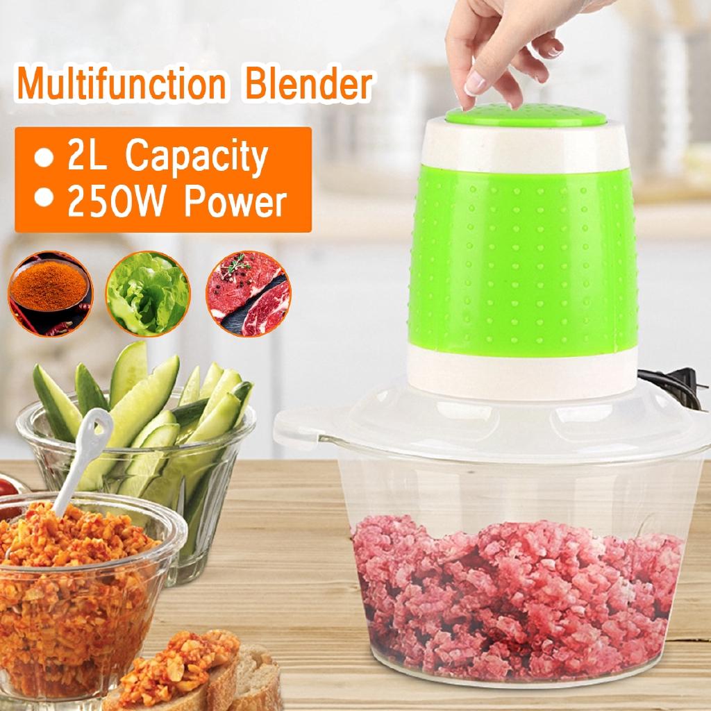 Multifunction Electric Chopper Meat Grinder 2L Food Vegetable-Blender Stuffing Mincer 220V