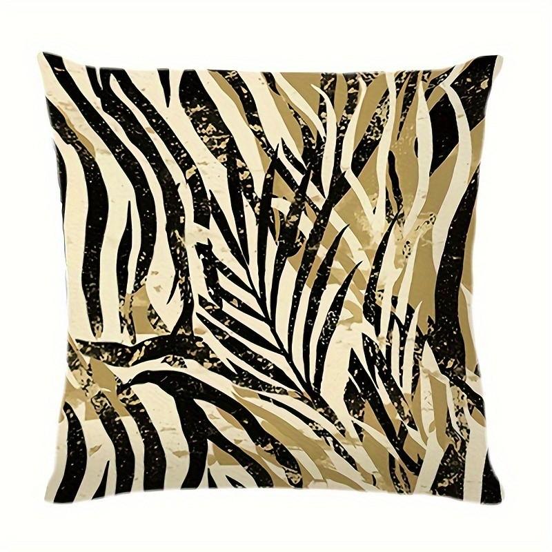 Wild Animal Print Cushion Covers For Decor Pattern Cushion Cover Suitable For Sofa Bedroom Car Pillow Cover
