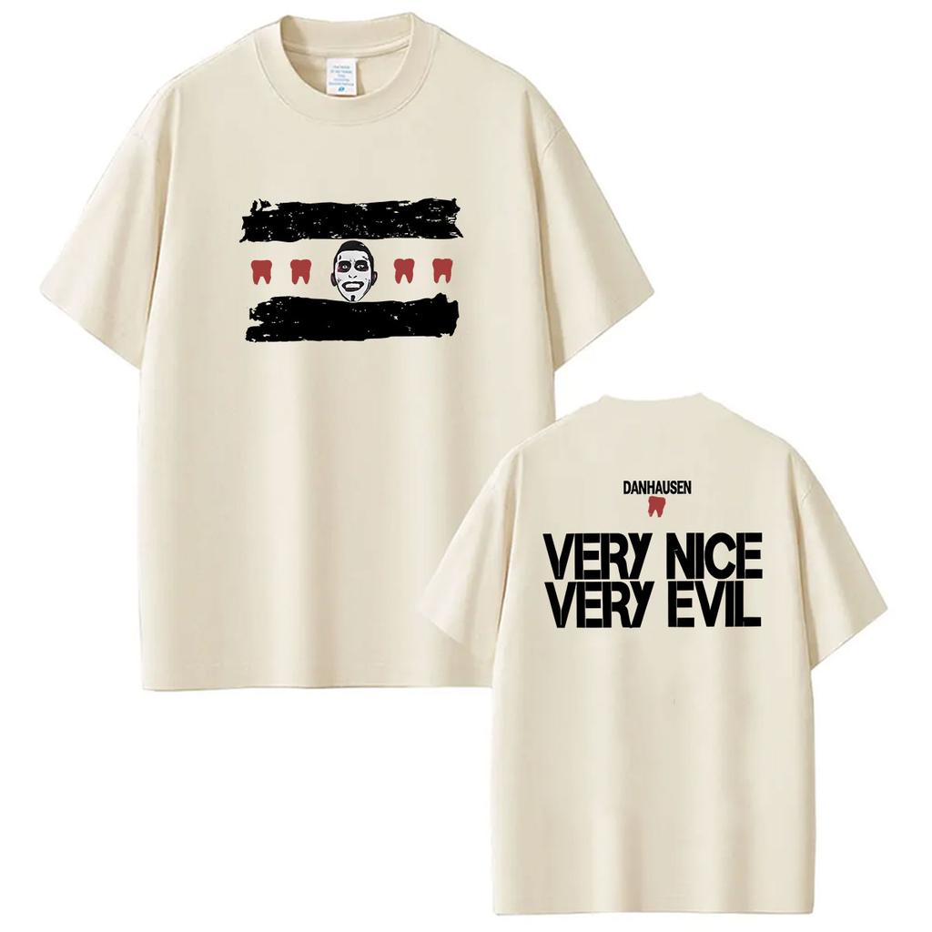 2026 Heißer Danhausen Wrestler Fans Geschenk T-Shirt Herren Damen Lässige Mode Übergroße Baumwoll-T-Shirts Vintage Rundhals Kleidung T-Shirt