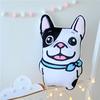 50cm Cartoon Animal Dog Plush Pillow Stuffed Cute Bulldog And Sharpei Dog Plush Doll Sofa Pillow Cus