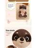 Cute Raccoon Bow Tie Plush Toy - Girl's Cloth Doll & Birthday Gift