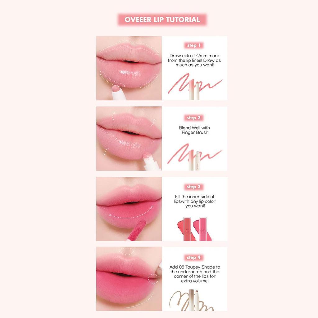Rom&nd Romand LIP MATE PENCIL 0,5g/0,02oz (6 Farboptionen)