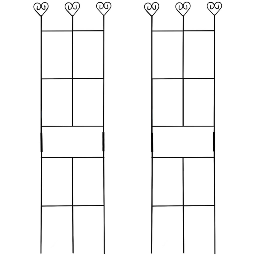 70x30cm Metal Potted Plants Climbing Trellis Supporting Frame Promote Plants Growth Support Stand for Indoor and Outdoor Plants