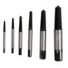 5Pcs Carbon Steel Screw Extractors Broken Damaged Stud Bolt Remover Repair Tool