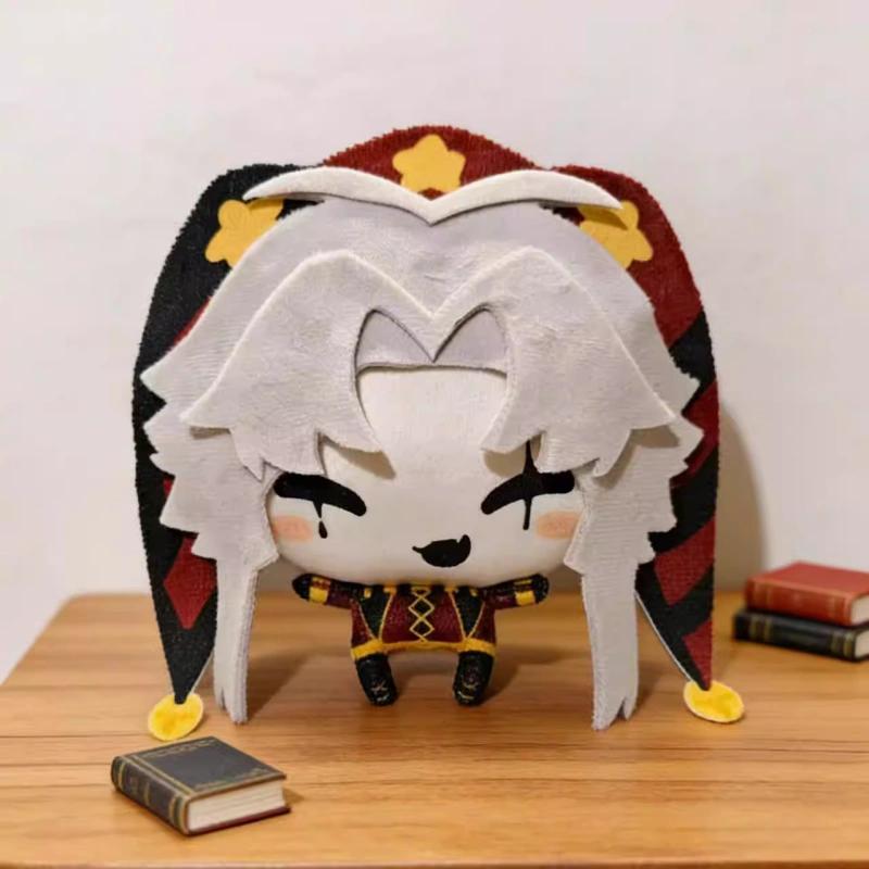 New 10cm Freak Circus Clown Plush Doll Pendant Game Peripheral Characters Clown Pierrot Small J Plush Doll Fan Collection Gift