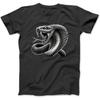 King Cobra Striking Pose Fierce Snake Lovers King Cobra T-Shirt, Sweatshirt, Hoodie for Men Women Kids Made In Canada Black