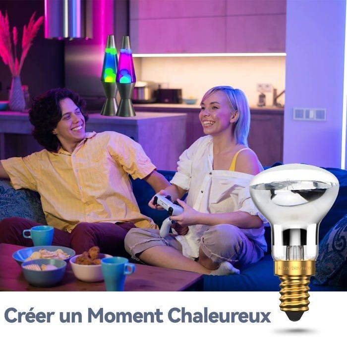 Ampoule pour lampe à lave - AIMOONSA - R39 - 25W - E14 (SES) - Blanc chaud