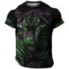 Vintage 3D Animal Men's Clothing Summer Breathable Men's T-Shirt Hip Hop Fashion Men Top Trend O-Neck Men Short Sleeve