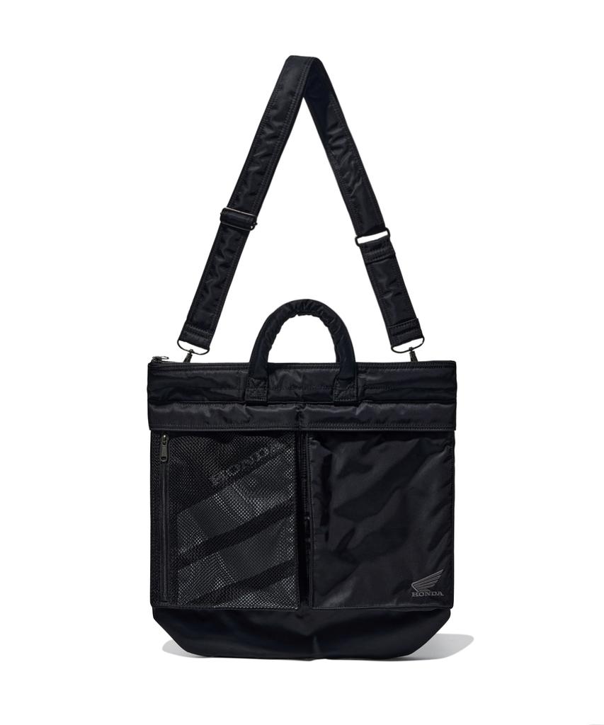Phyps Motorcycle [2-Way] Honda Multi Pocket Helmet Bag_Black