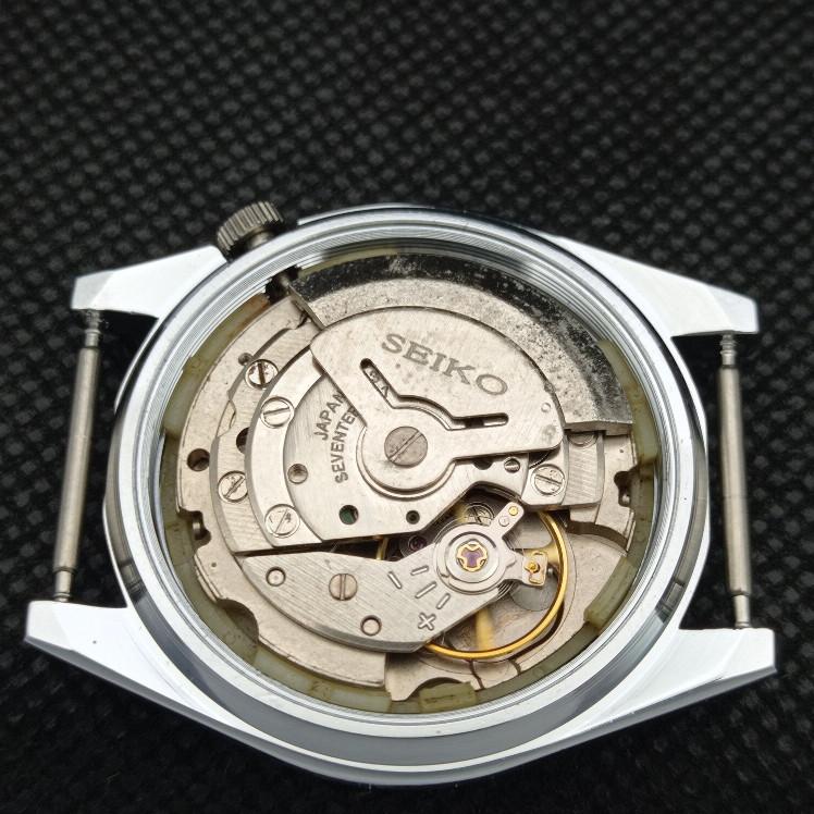 YENİLENMİŞ VINTAGE SEIKO 5 OTOMATİK 6309A JAPON ERKEK D/D SİYAH SAAT a318630-9