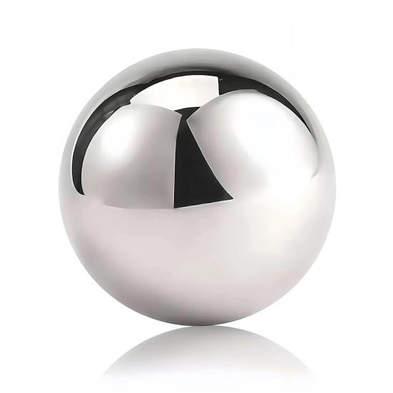 1Pcs Rolling Dough Ball Easy Grip Circular Rolling Ball Stainless Steel Dough Rolling Tool