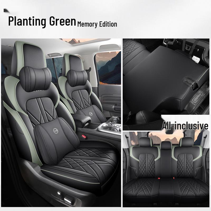 New Model Full Leather Car Seat Cushion for Tank 300 - Universal Fit for Five-Seater, All Seasons