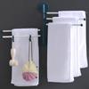 Bath Stand Wall Mounted Organization Bathroom Storage Holder Towel Hanger Towel Rack Towel Bars