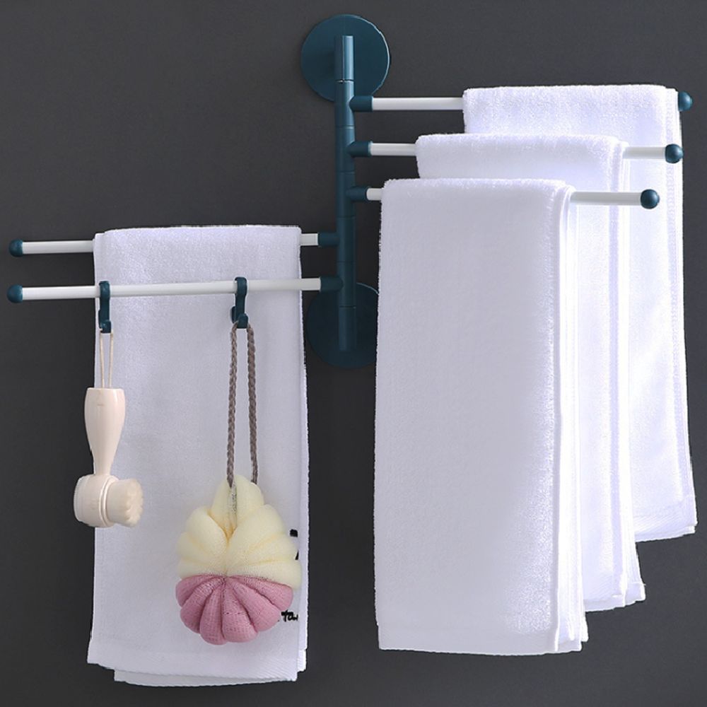 Bath Stand Wall Mounted Organization Bathroom Storage Holder Towel Hanger Towel Rack Towel Bars