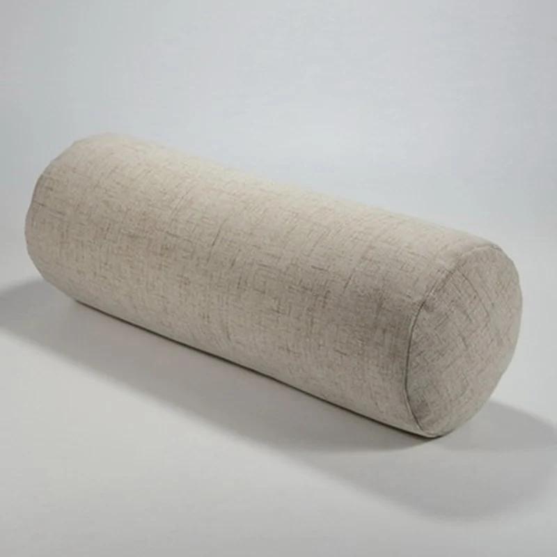 12x40cm Round Removable Washable Lumber Cushion Pillow Bed Roll Cushion Head Leg Back Support Light Travel Column Pillow