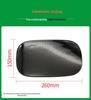 Compatible with 2016-2022 Mercedes-Benz GLC-Class W253: Fuel Tank Outer Cover, Cap, and Filler Port Cover (Part No. 2537570400).