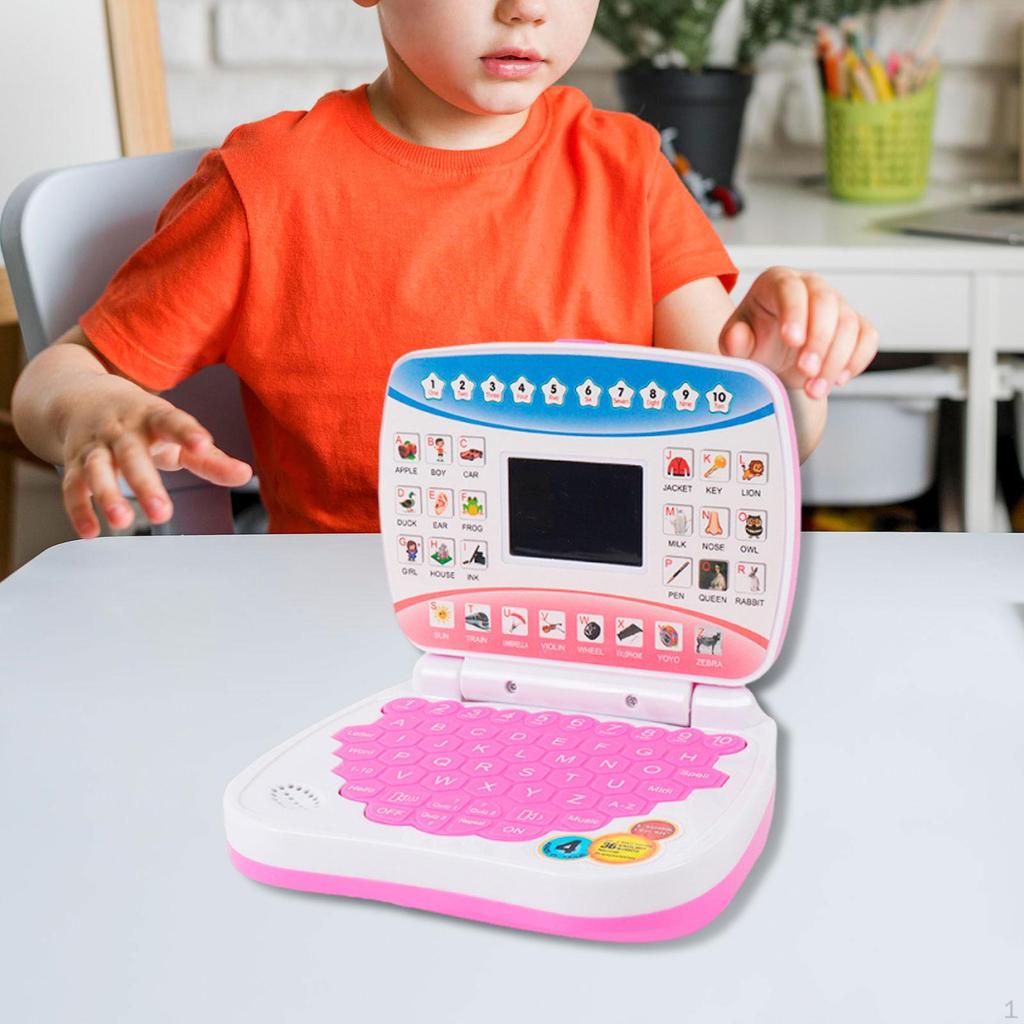 Children's Educational Toy Tablet, Creative Laptop for Children, Simulation Computer Toys,