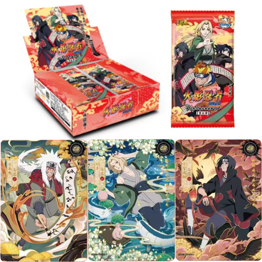 KAYOU Genuine Naruto Card Tier 2 Wave 9 Chapter of War Heritage Collection Cards Rare CR Card Anime Trading Card Toy Gifts