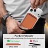 Magnetic Phone Case with Magsafe Ring and Foldable Card Holder Stand