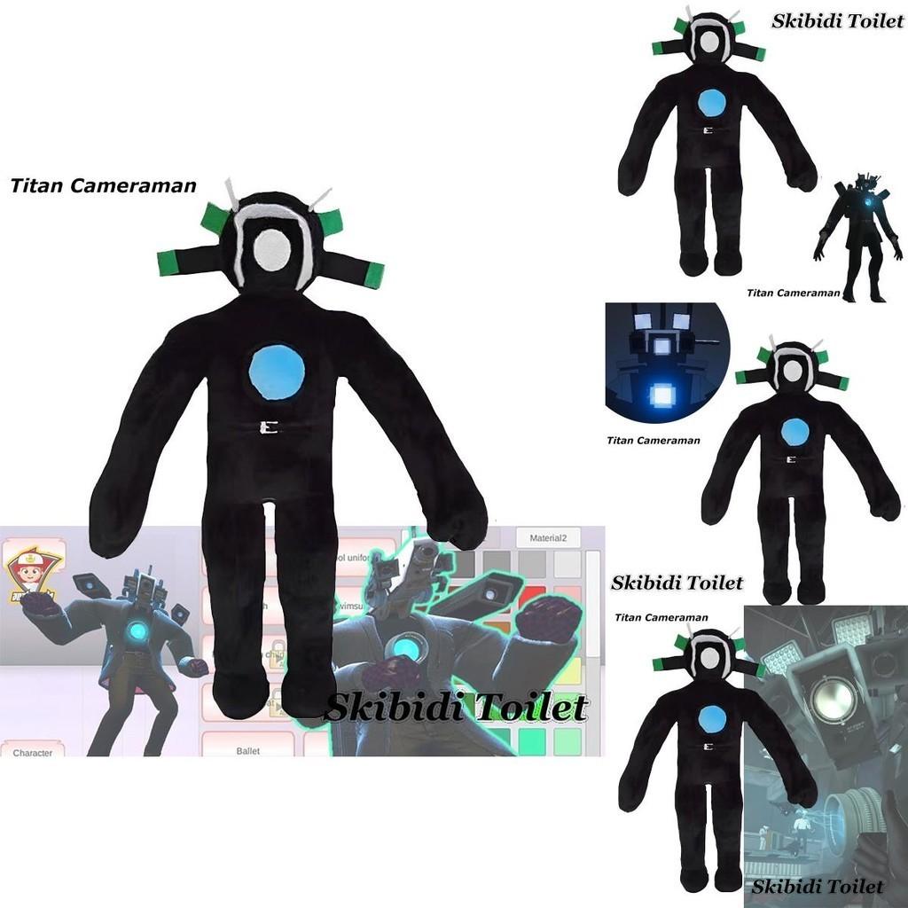 Skibidi Toilet Plush Toy Titan Cameraman Character 30cm/11.81in Soft And Adorable