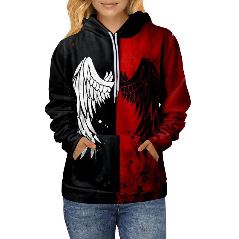 Spring Autumn 3D Printed Sportswear Women's Trendy Personalized Hoodie Hoodies & Sweatshirts (women’s)