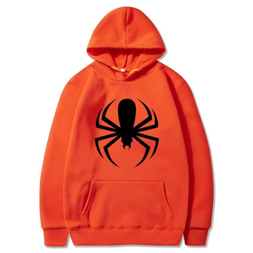 Autumn Spider Personalized Printed Hoodie Men's Fashion Warm Sweatshirt Casual Street Wear Warm Hoodie