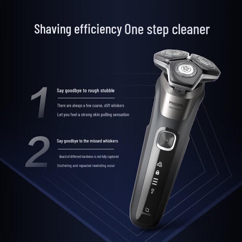 Philips Series 8000 Electric Shaver CN plug (adapter included)