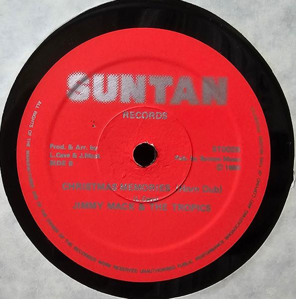 

12inch Record JIMMY MACK THE TROPICS Christmas Memories ST002 Suntan Records 1986 UK Reggae Ska Dub Used