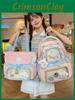 Cute Large Capacity Backpack For School Girls With Nylon Material