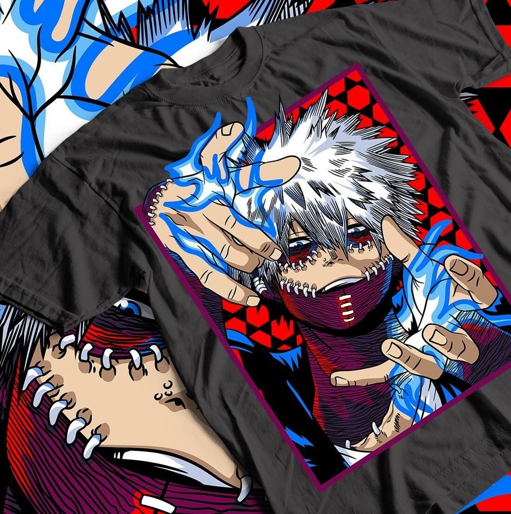 Dabi T-Shirt, Toya Todoroki Tee, Anime Boku No Hero Academia Shirt, All Sizes,