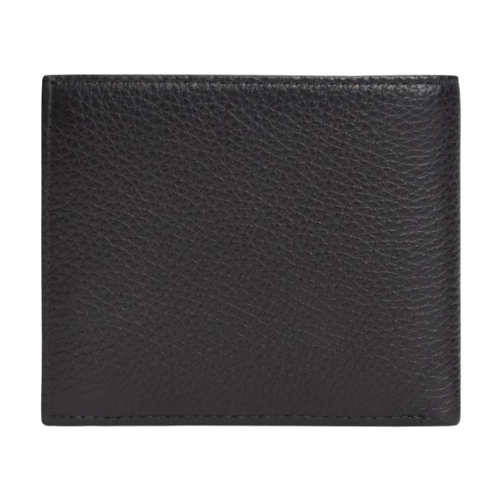 Tommy Hilfiger Business Casual Pebbled Texture Card Holder Wallet Men Wallet Black AM0AM14233