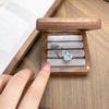 Small Fresh And Cool Flower Celebrity Sweet Light Luxury Open Ring Female Gourd Index Finger Ring Enamel Ring