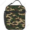 Camo Tank Copter Lunch Box - Insulated Lunch Bags For Boys/Girls/Women/Men Detachable Handle Lunchbox Meal Tote Bag