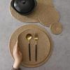 Linen Insulation Mat, Woven Dining Table Mat, Household Heat-resistant Mat, Bowl Mat, Dining Mat, Cup Mat