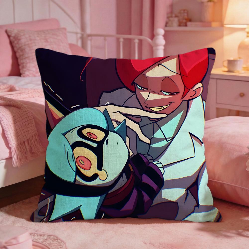 Anime PPSYCHO CCUTIESS Cushion Cover Premium Comfort Reversible Pillow Cove Two In One Design For Any Room  Car Interior