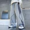 Pantaloni della tuta sportivi dritti casual per ragazzi e bambini, pantaloni da tempo libero per bambini