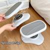 Exerciser Foot Stool with Adjustable Spring Sports Footstool Stable Nonslip Foot Rest for Desk Tables Toilet Study Rooms
