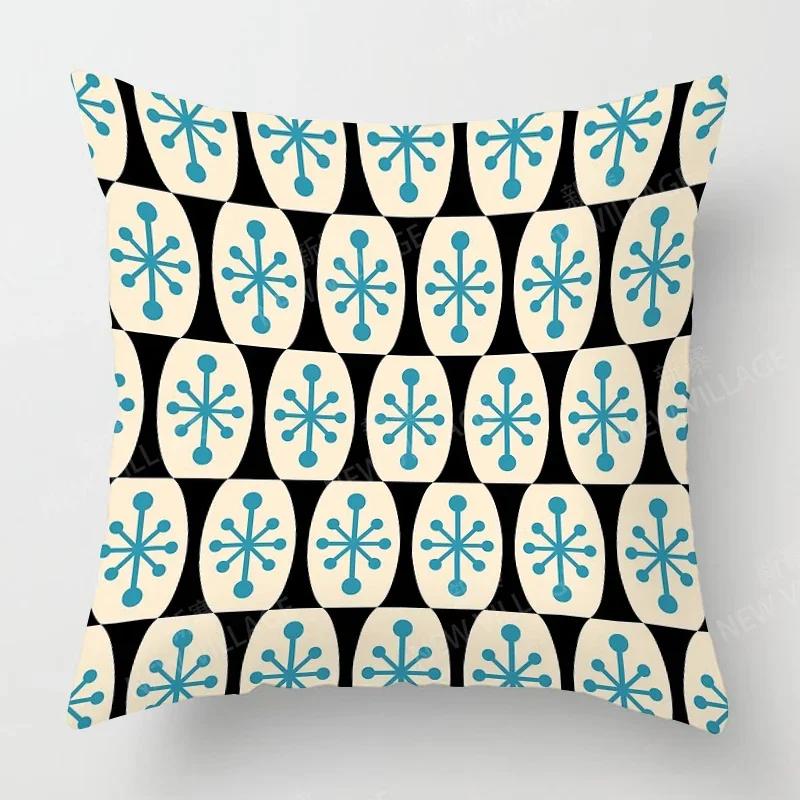 

Скандинавский осенний домашний декор осенняя наволочка для диванной подушки современный x x x x геометрия 66x66cm светло-коричневого