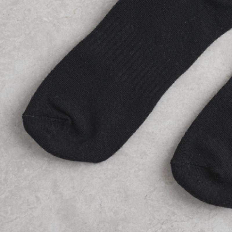 Monfoot Mens Arch Banding Short Socks Black
