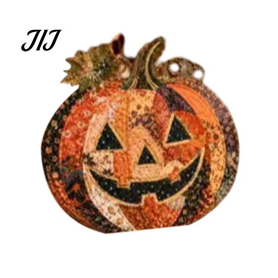 Halloween Party Tischmittelstück Weihnachten DIY Patchwork-Set, Hexenhut Nähen Xmas Handgemacht Feiertagsdekoration Basteln Tierstoff-Set für