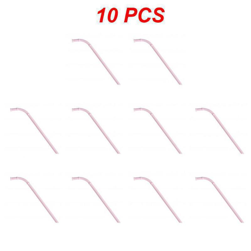 10~80PCS Straight Bent Drinking Straw Reusable Food Grade Silicone Colorful Kitchen Accessories Mug Straws Long Flexible