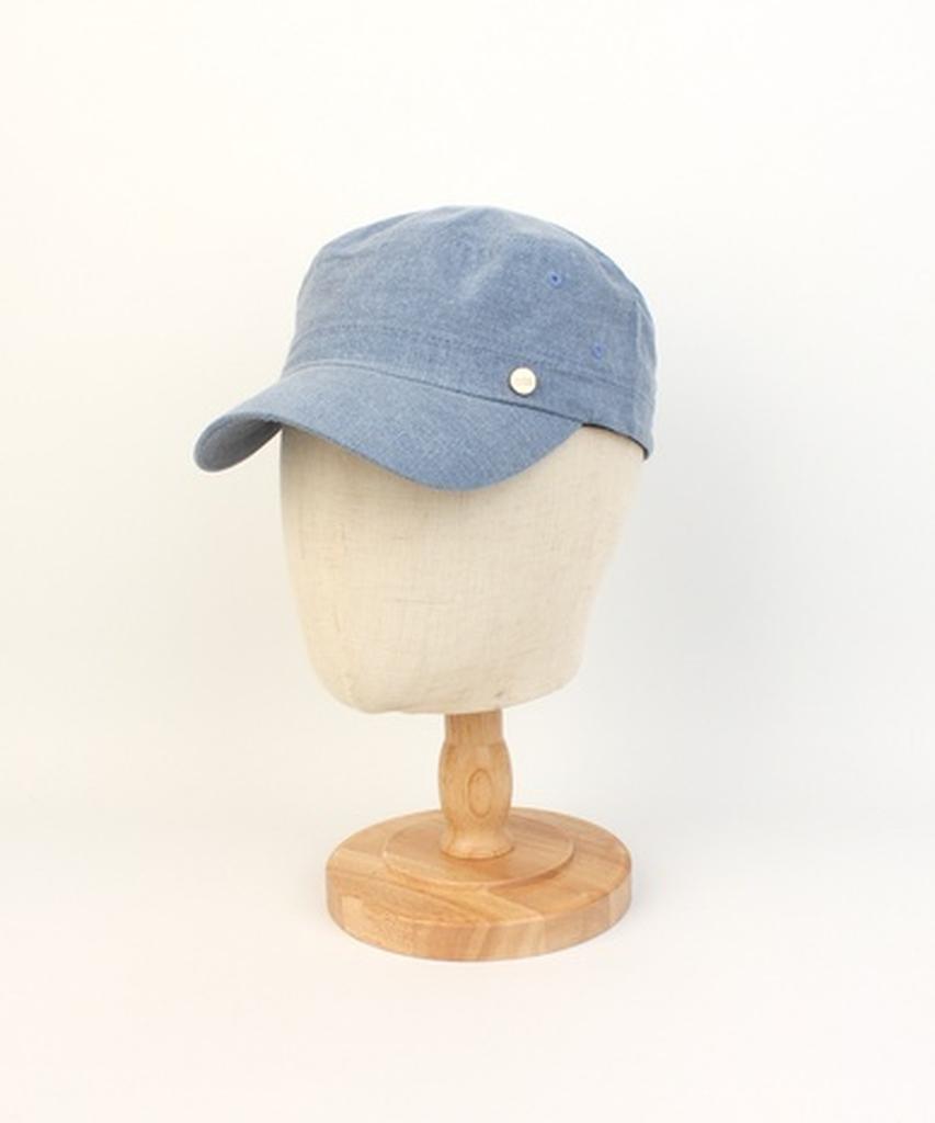 Yunibeosyeolkemiseuteuli Washing Blue Logo Workcap Marine Cap