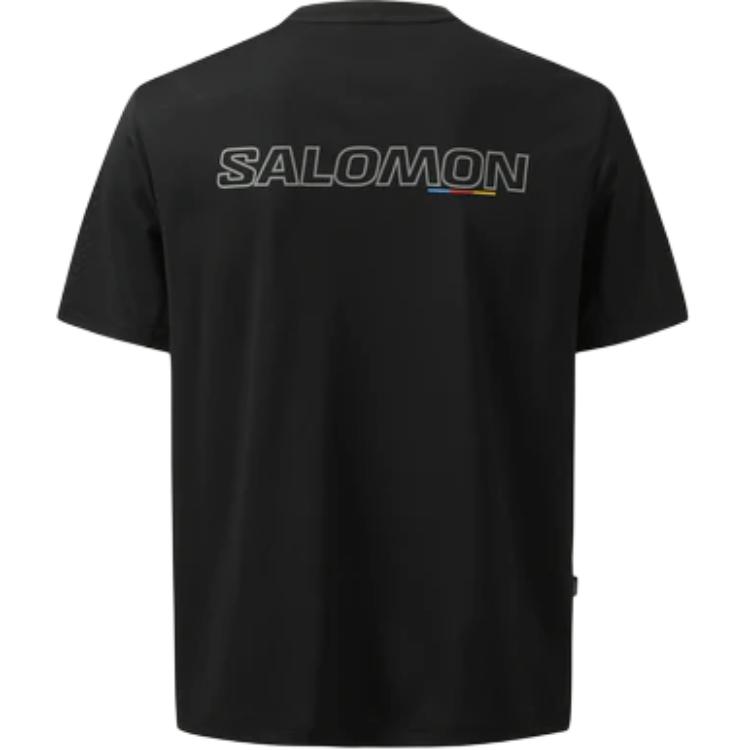SALOMON Mp Logo Crew Neck Short Sleeve T-Shirt Men Tops LD0064800