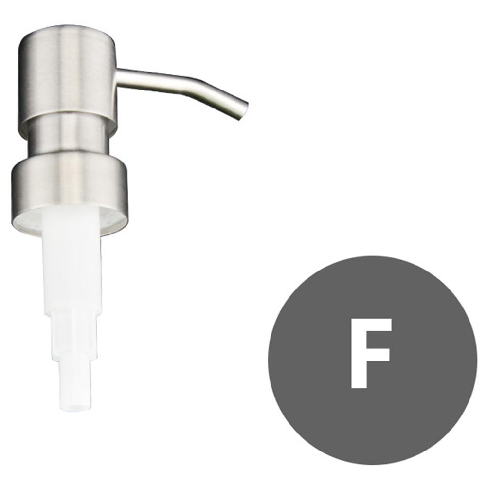 Lotion Bottle Dispenser Soap Dispenser Press Head 304 Stainless Steel For Shampoo Shower Gel 88x62mm Bathroom Accessories