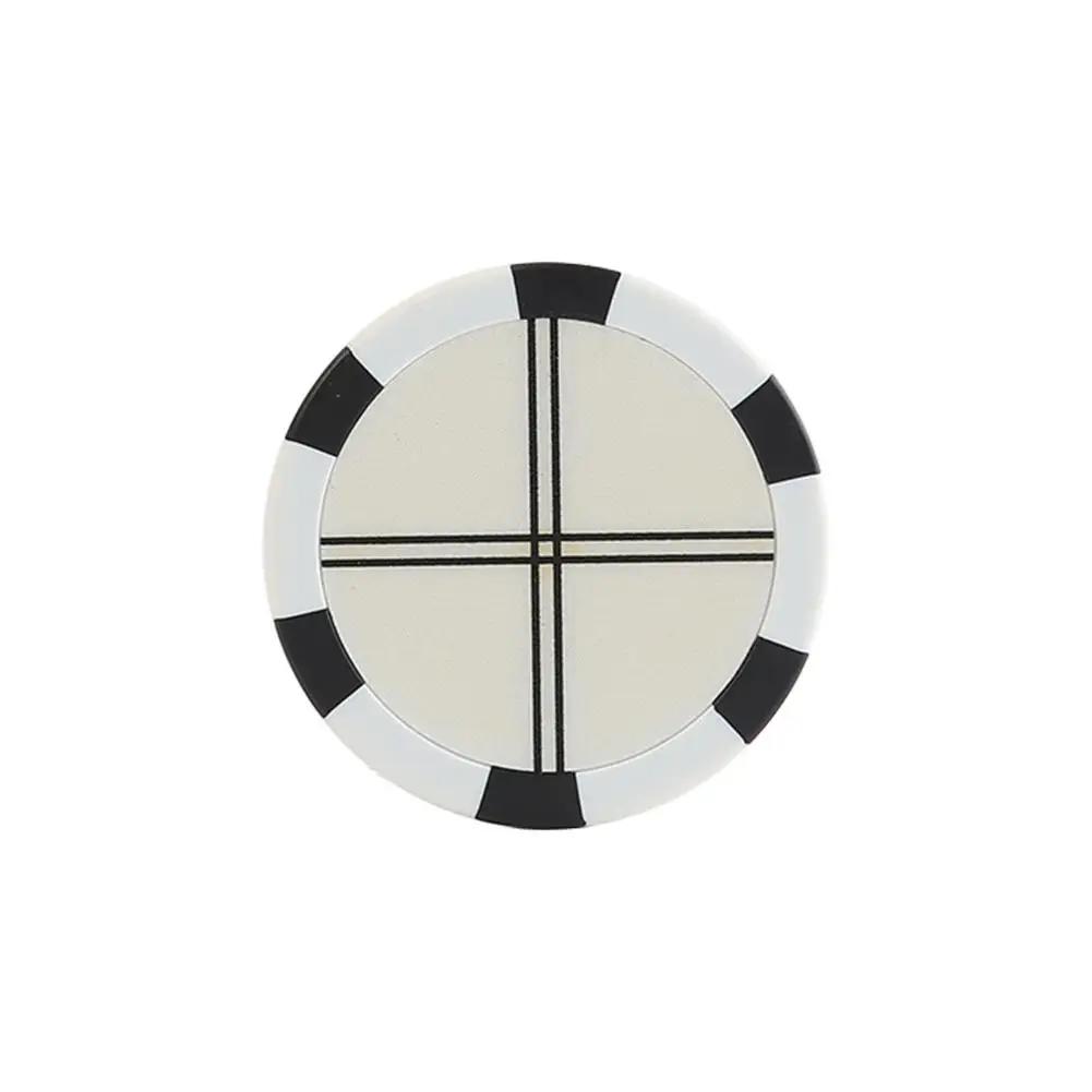 

Портативный уличный 26 мм маркер для кепки для гольфа, зажим для кепки, аксессуары для гольфа, зажимы для кепки для мяча, маркер для гольфа из АБС-пластика, аксессуары для позиционирования мяча белый