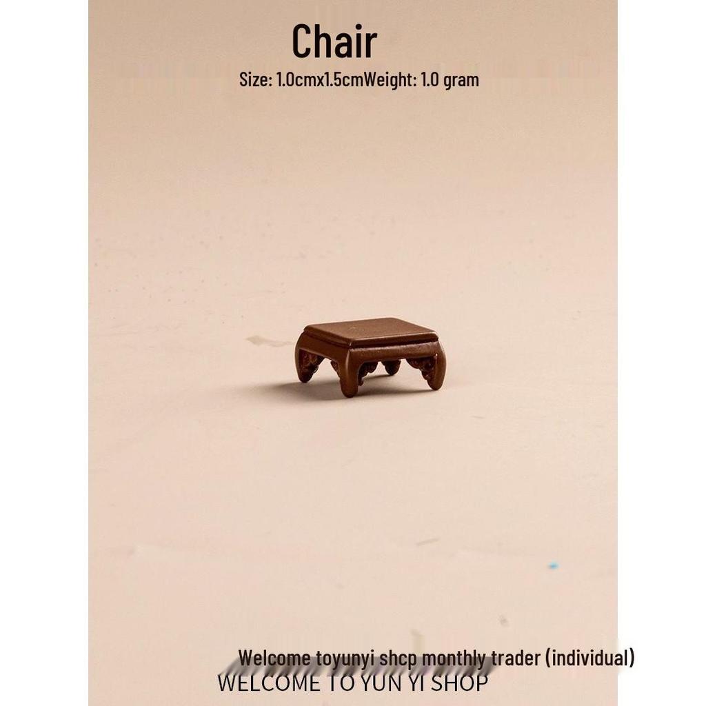 Mini Chinesisches Arbeitszimmer Bildschirm Tuschestein Malerei Tischlampe DIY Schmuckstück Bausatz