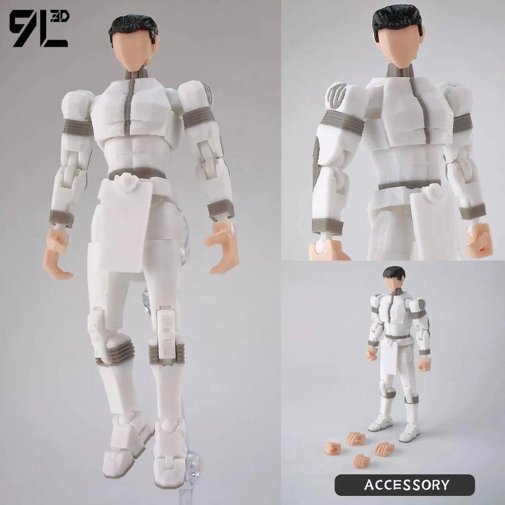 9L3D Invincible Slayer Daryl Dixon Lucky13 Action Figure Dummy13 Multi-Jointed Collectible Model Toys Titan13 Birthday Gifts T13